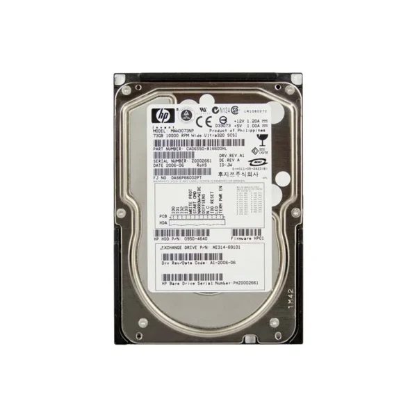 MAN3147NC - Fujitsu 147GB 10000RPM SCSI 320MB/s 3.5-in Hard Drive