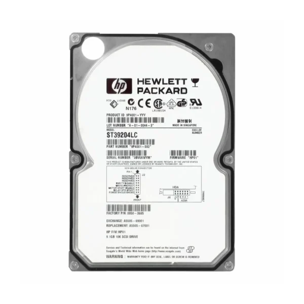 9Z2006-000 - Seagate 146.8GB 15K RPM SCSI U320 80p 3.5-in HDD