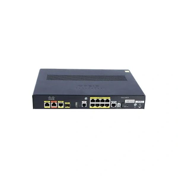 C891F-K9 - Cisco 890 Series 891 8 x Ports 10/100Base-TX LAN + 1 x Port 10/100Base-TX WAN Integrated Service Router