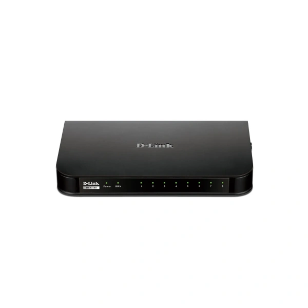 DSR-150 - D-Link DSR-150 8 x Ports 10/100Base-TX LAN + 1 x Ports 10/100Base-TX WAN Wired VPN Router