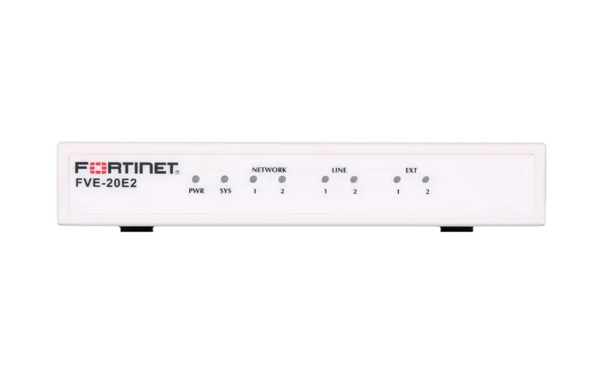 FVE-20E2-BDL-311-60 - Fortinet FVE-20E2 2-P RJ-45 + 2-P FXO Gateway
