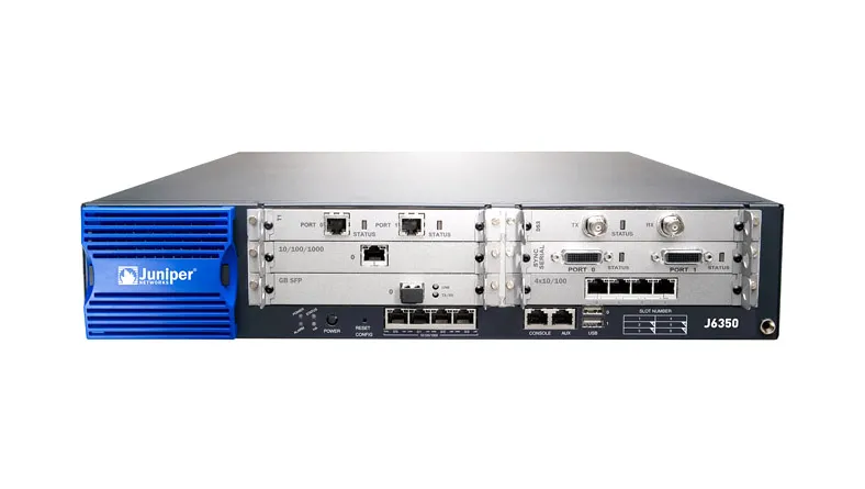 J-6350-JB-DC-N-TAA - Juniper J6350 4-Ports RJ-45 Service Router