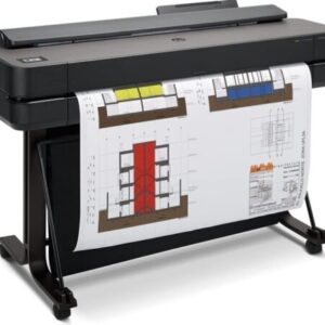 HP Designed t2600DR 36" Wide Format Engineering Copier Scanner Plotter PDF CAD!